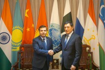 Tajik Ambassador to China Met with New SCO Secretary General