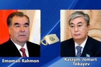 President Emomali Rahmon had a telephone conversation with incumbent President of Kazakhstan Kassym-Jomart Tokayev