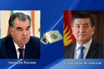 Emomali Rahmon and Sooronbay Jeenbekov Had Talks by Phone