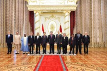 President Emomali Rahmon Receives Credentials From Nine Foreign Ambassadors