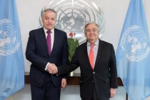 Tajikistan’s Foreign Minister Met with the UN Secretary General