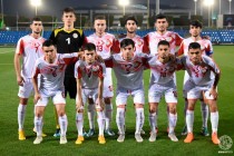 Tajikistan’s Olympic Team Prepares for a Match Against the UAE