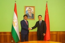 Chairman of Dushanbe Rustam Emomali Meets with Chinese Ambassador to Tajikistan Liu Bin