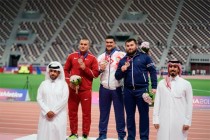 Dilshod Nazarov Takes Gold at the Asian Athletics Championships