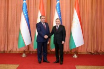 President Emomali Rahmon Holds Talks with President Shavkat Mirziyoyev  of Uzbekistan in Beijing