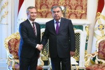 President Emomali Rahmon Receives the Secretary of State to the Minister for Europe and Foreign Affairs of France Jean-Baptiste Lemoyne
