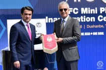 AFC President Sends Congratulatory Message to Rustam Emomali on His Election as CAFA President