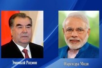 President of Tajikistan Emomali Rahmon Congratulated the Prime Minister of India