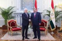 President of Tajikistan Emomali Rahmon Receives Foreign Minister of Kazakhstan  Atamkulov