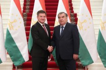 President of Tajikistan Emomali Rahmon Receives OSCE Chairperson-in-Office, the Minister of Foreign and European Affairs of the Slovak Republic