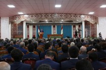 President of Tajikistan Emomali Rahmon Met With Active Representatives of Khatlon Province