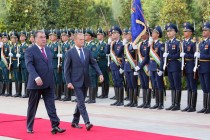 Official visit of European Council President Donald Tusk to Tajikistan