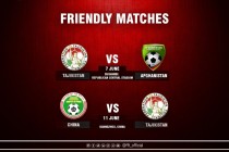 Tajikistan’s Football Team to Go Against Afghanistan and China in June