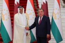 President Emomali Rahmon Met with Emir of Qatar in Dushanbe