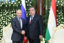 President of Tajikistan Emomali Rahmon met with Russian President Vladimir Putin