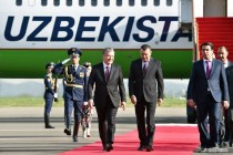President of Uzbekistan Shavkat Mirziyoyev Arrived in Dushanbe for CICA Summit