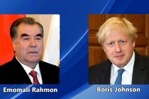 Exchange of Congratulatory Telegrams Between President of Tajikistan and UK Prime Minister