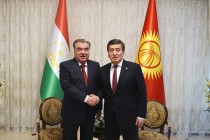 President Rahmon and Kyrgyz President Discuss Border Issues in Cholpon-Ata