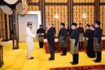 Tajik Ambassador Presented His Credentials to the King of Malaysia
