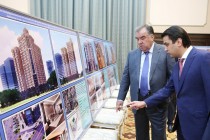 Presentation of projects of construction of nine new hotels in Dushanbe
