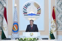 Emomali Rahmon Attends Plenary Session of People’s Democratic Party of Tajikistan