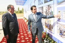 President Emomali Rahmon Lays foundation stone for electrical equipment-manufacturing enterprise