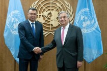 Tajikistan’s PM Rasulzoda Meets with the UN Secretary-General Guterres