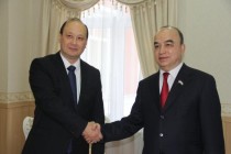 Assembly of Representatives Chair Zuhurov Meets with Kazakhstan’s Envoy in Tajikistan