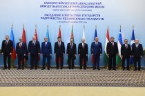President Emomali Rahmon Attends Meeting of the CIS Heads of State Council