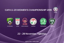 CAFA U-23 Women’s Championship 2019 Starts in Tajikistan
