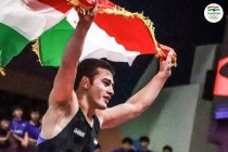 Tajik Athletes Win Medals at the Asian Wrestling Championship