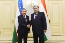 President Emomali Rahmon Meets President of Uzbekistan Shavkat Mirziyoyev