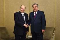 President Emomali Rahmon Meets Prince Karim Aga Khan IV