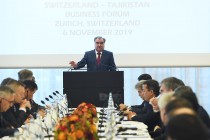 President Emomali Rahmon Meets Representatives of Business Community and Top Managers of Leading Switzerland Companies