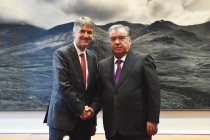 President of Tajikistan Emomali Rahmon Meets with Mayor of Bern Alec von Graffenried