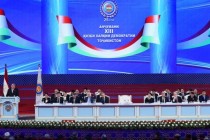 Emomali Rahmon Attends the Plenary Session of the 13th Congress of the People’s Democratic Party of Tajikistan