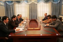 FM Muhriddin Meets With UNDP Resident Representative in Tajikistan