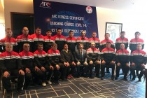 AFC Fitness Coaching Course Begins in Dushanbe