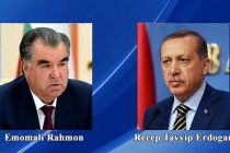 President Emomali Rahmon Expresses Condolences to the Turkish President Erdogan