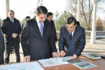 Dushanbe Chairman Examines Capital’s Major Ongloing Construction Works