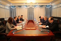 FM Muhriddin Receives Executive Committee Chairman and CIS Executive Secretary Lebedev