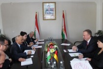 Tajik Minister of Education Imomzoda Meets with German Ambassador Protmann