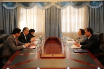 FM Muhriddin Recieves UN Resident Coordinator in Tajikistan Sinanoglu