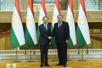 President Emomali Rahmon Receives Member of the Political Bureau of the Central Committee of the Communist Party of China