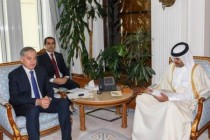 Qatari Prime Minister Al Thani Receives Foreign Minister Muhriddin