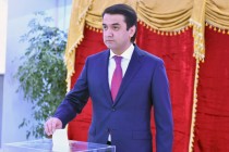 Rustam Emomali Cast His Vote at Assembly of Representatives Elections