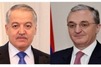 Tajik and Armenian FMs Discuss Counteracting the Spread of COVID-19
