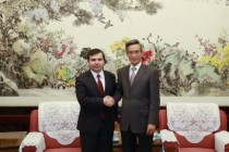 Tajik Ambassador to China Davlatzoda meets with Chairman of Friendship Society with Foreign Countries