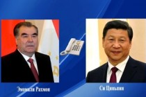 Emomali Rahmon Holds Talks with President Xi Jinping of China