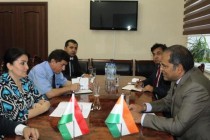 Culture Minister and Indian Ambassador Discuss Publishing and Translating Books by Tajik and Indian Writers